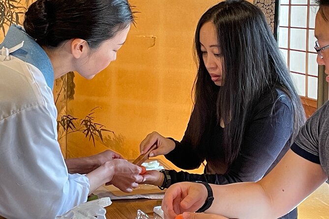 Exclusive Tea Ceremony & Wagashi Cooking Opposite Kansai Airport
