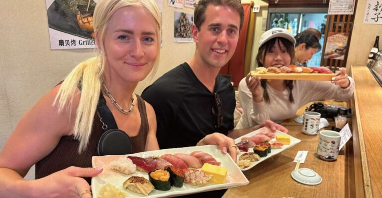 Experience Tsukiji Culture and Food｜Sushi & Sake Comparison
