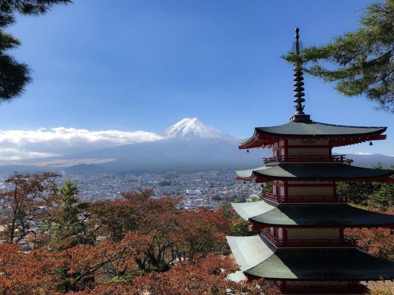 From Tokyo: Mt. Fuji And Hakone Private Sightseeing Day Trip