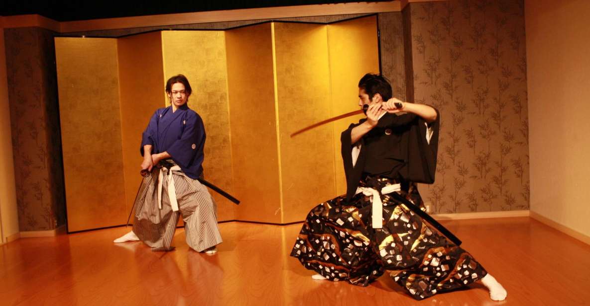 Kyoto: Samurai Kenbu Traditional Sword Dancing Show - Event Details