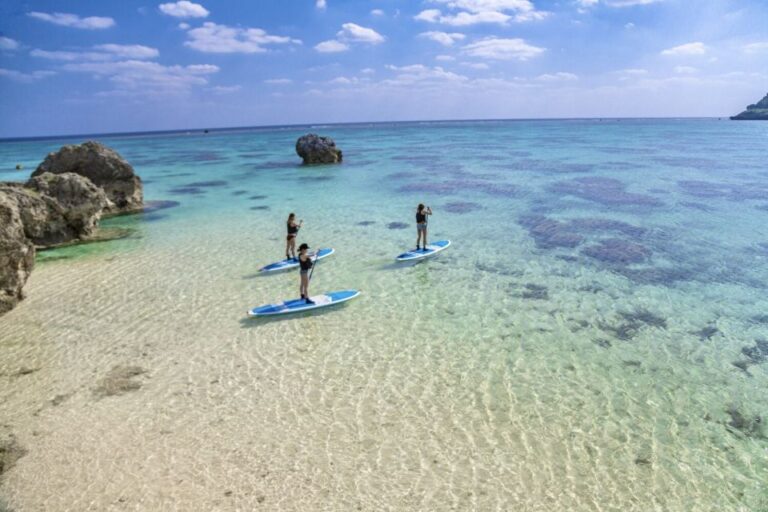 [Miyako 1 Day] Beach SUP & Pumpkin Limestone Caving & Canoe