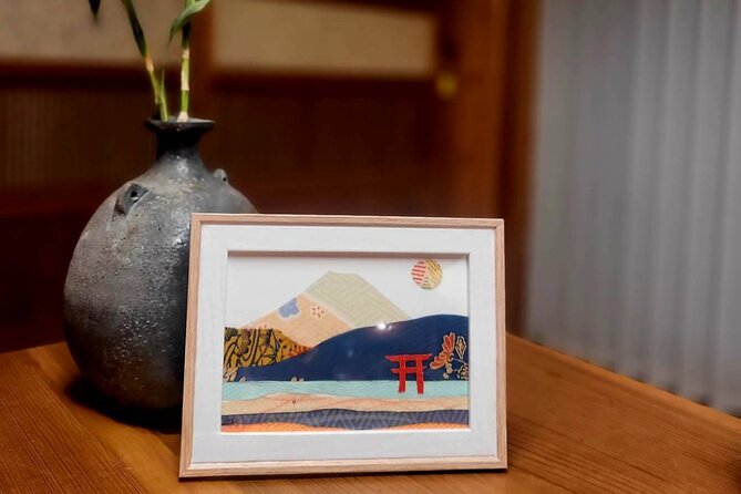 Private Kimono Collage Art Making in an Old House