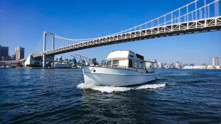 Relaxed Tokyo Bay Cruise Enjoy Your Own Food & Drinks at Sea