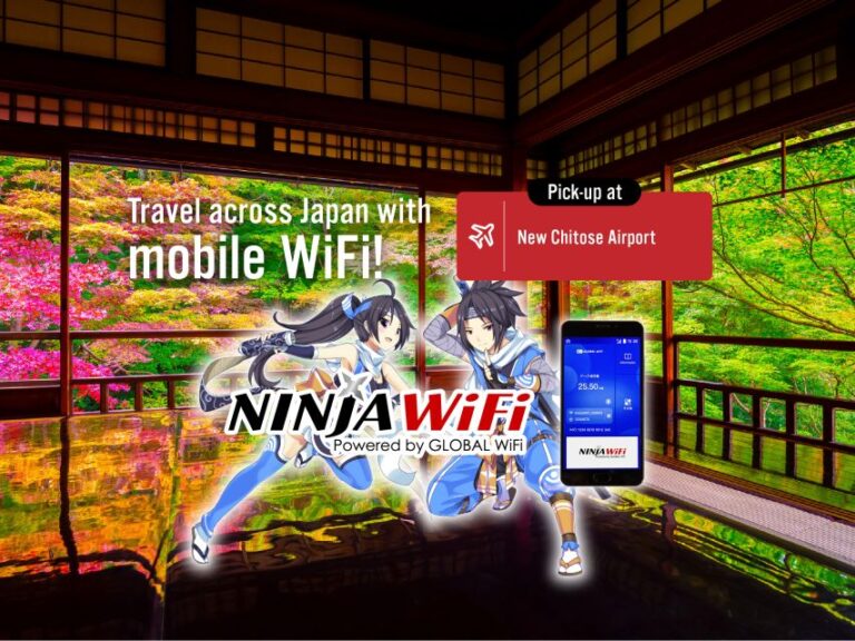 Sapporo: New Chitose Airport Domestic Terminal WiFi Rental