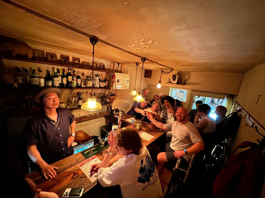 Shinjuku: Bar Hopping Night Tour at Japanese Izakaya - Tour Details