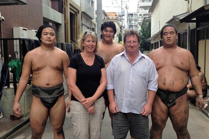 Sumo Morning Practice Tour at Stable in Tokyo