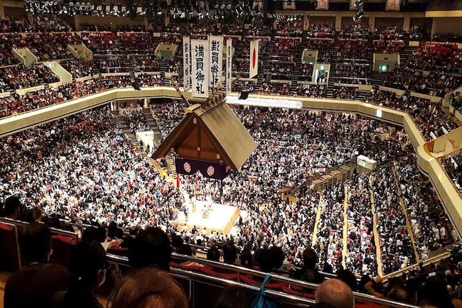 Sumo Tournament Experience in Tokyo