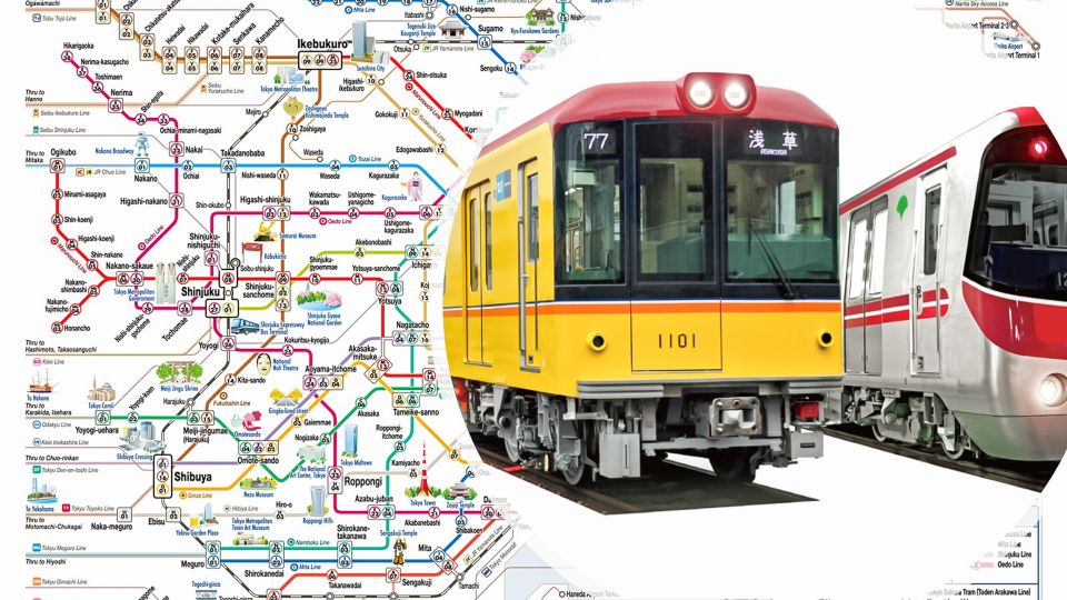 Tokyo: 24-hour, 48-hour, or 72-hour Subway Ticket - Ticket Details