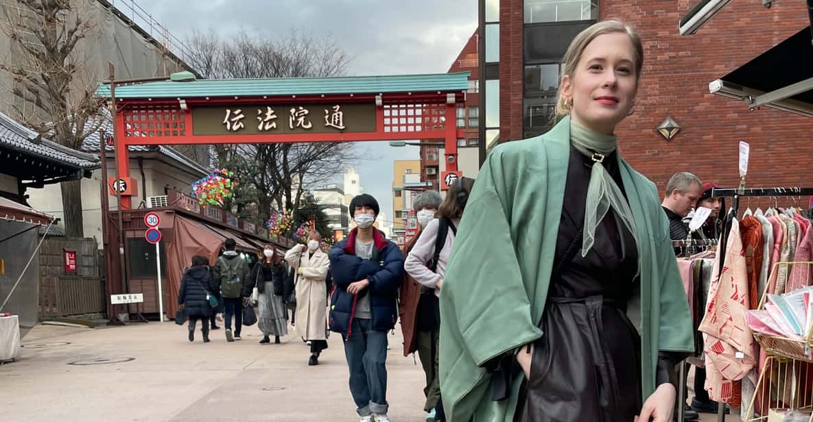 Tokyo : Asakusa Sweets Hunting and Kimono Shopping Tour - Tour Details