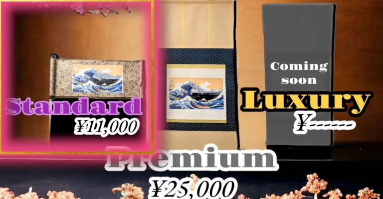 Tokyo : Ukiyo-e Scroll Making Experience