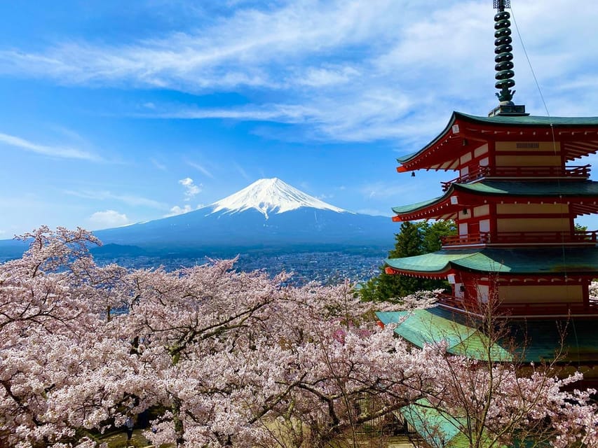 View of Mt. Fuji, Chureito Pagoda and Hakone Cruise Day Trip - Trip Details