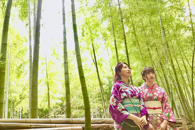 Visit to Secret Bamboo Street With Antique Kimonos!