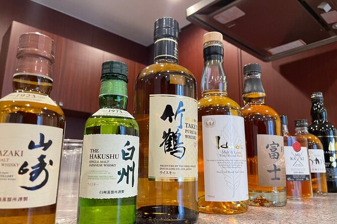 10 Japanese Whisky Tasting With Yamazaki, Hakushu and Taketsuru - Insightful Guided Tasting Session
