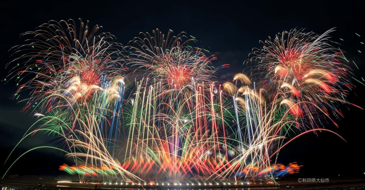 Akita:Omagari Fireworks Festival-Spring- Seat Ticket & Guide - Language Options and Features