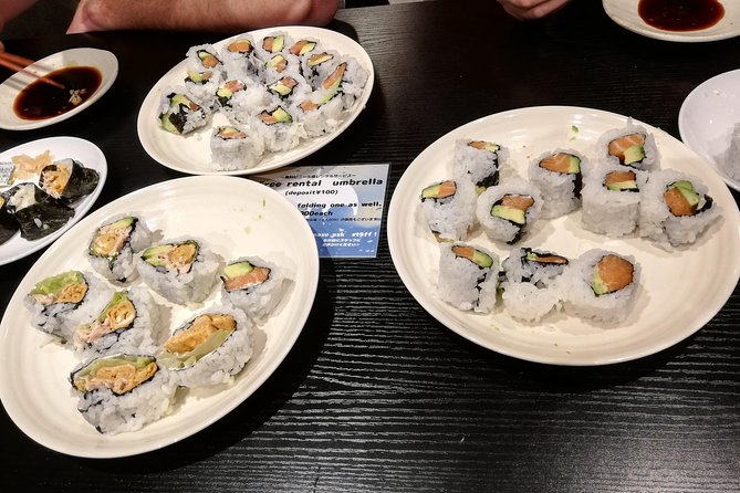 Colorful Japanese Sushi Roll - Traditional Sushi Artistry