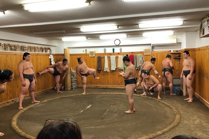 【Stable of Champion】 Sumo Morning Practice & Lunch With Wrestlers - Rules and Etiquette
