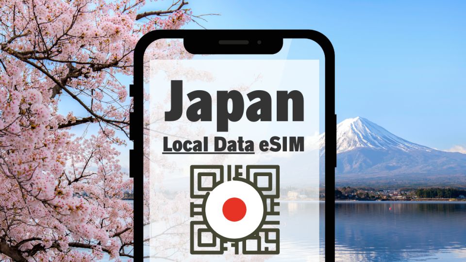 Japan: Esim With Unlimited Local 4g/5g Data - Booking Information