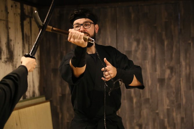 Ninja Hands-on 2-hour Lesson in English at Kyoto - Elementary Level - Ninja Weapons
