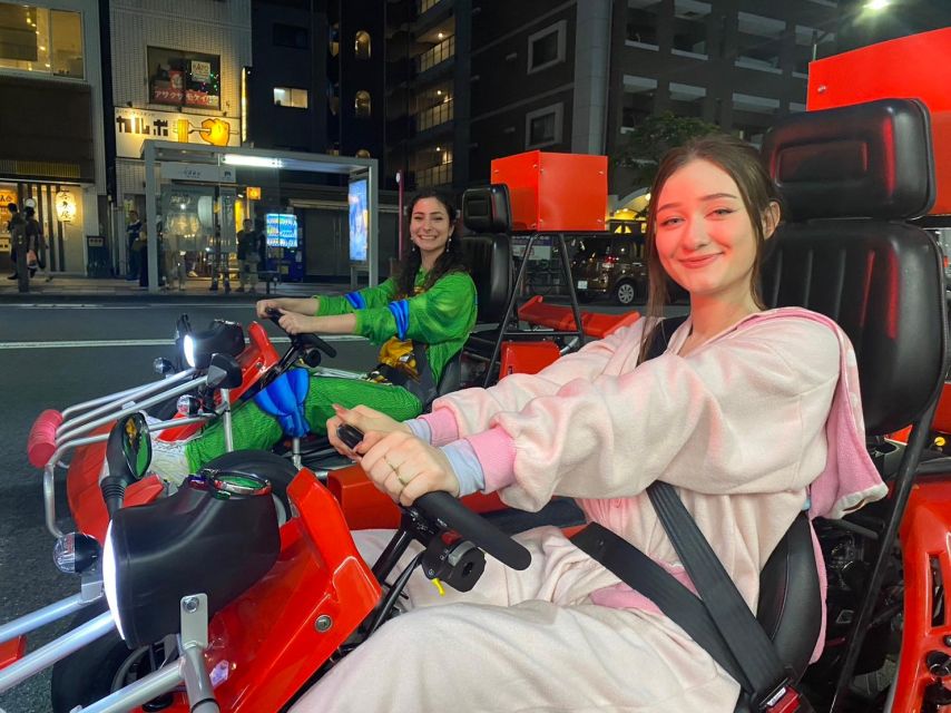 Original 1 Hour Street Go Kart in Asakusa - Inclusions