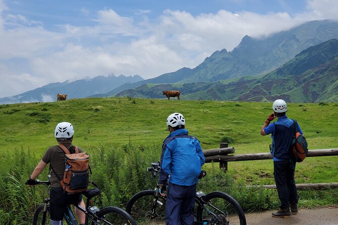 Private E-Mtb Guided Cycling Around Mt. Aso Volcano & Grasslands - Traveler Photos