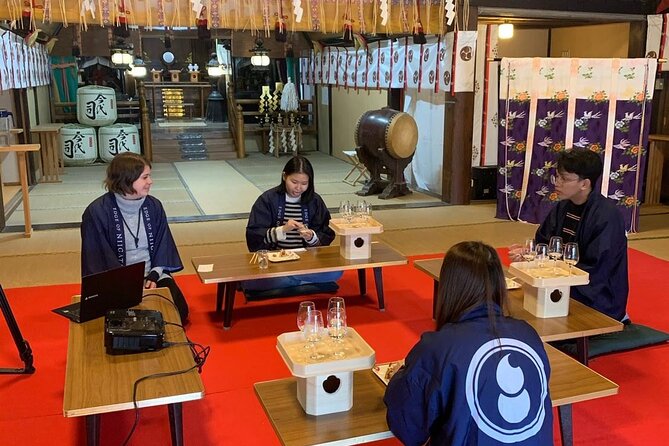 Private Sacred Sake Tasting Inside a Shrine - Menu and Culinary Experience