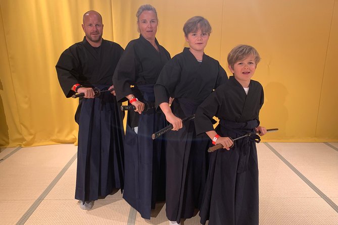 Samurai Sword Experience (Family Friendly) at SAMURAI MUSEUM - Whats Included