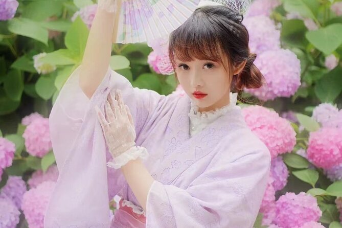 Simple Kimono Plan＆Gorgeous Kimono Experience - Personalized Photo Opportunities