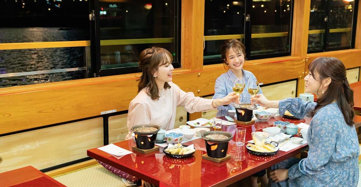 Sumida River: Japanese Traditional Yakatabune Dinner Cruise - Enjoy Stunning Views of Tokyo Skytree