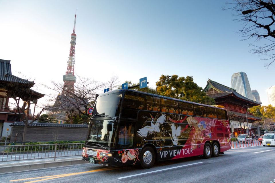 Tokyo: Open Top Sightseeing Bus With Audio Guide - Tour Routes