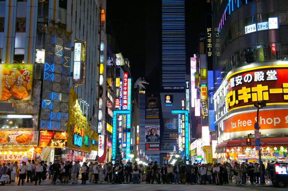 Tokyo: Shinjuku District Guided Walking Tour at Night - Reservation