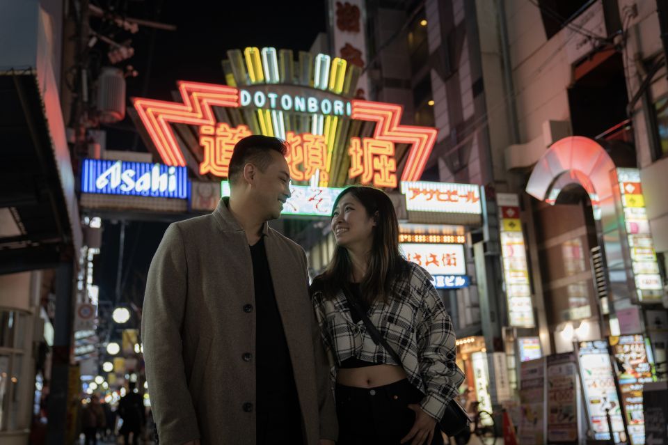 Vibrant Photo Shoot Tour in Osaka - Experience Description