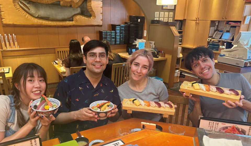 Experience Tsukiji Culture and Food|Sushi & Sake Comparison - Authentic Japanese Cuisine Tasting