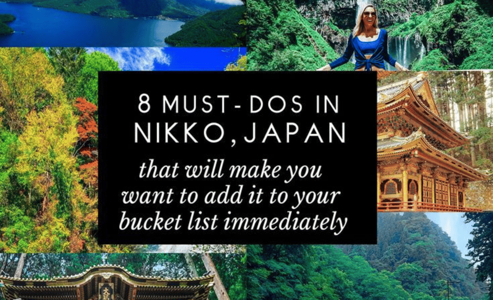 From Tokyo Niko World Heritage Tour With English Driver - Tour Highlights and Main Stops