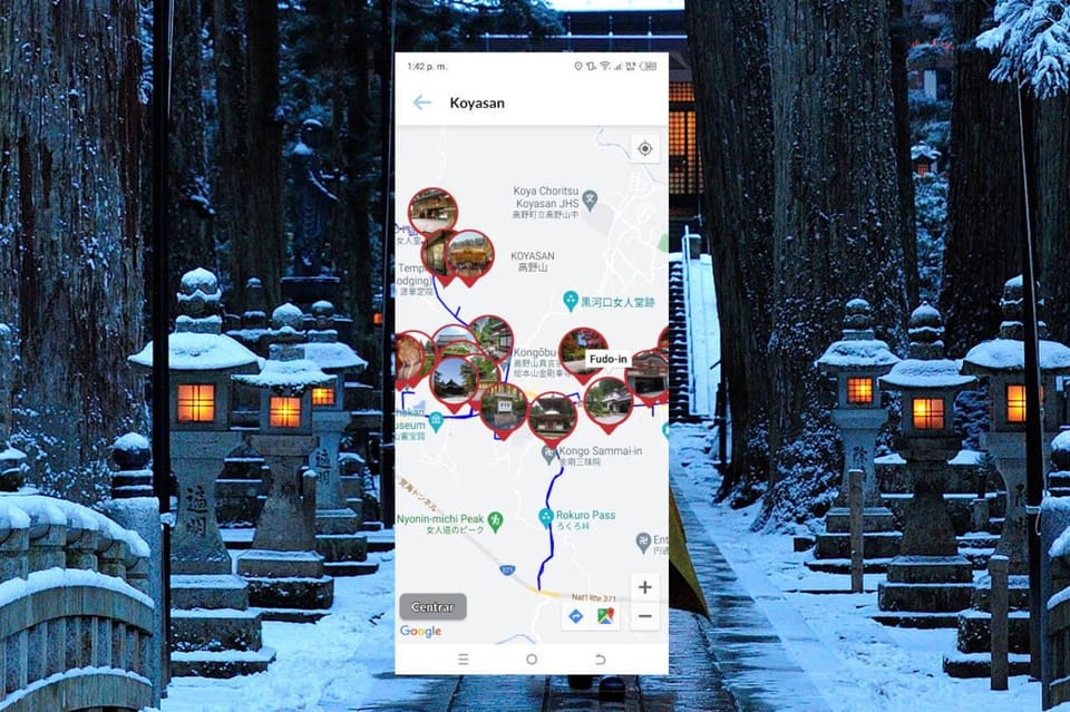 Koyasan Self-Guided Route App With Multi-Language Audioguide - Experience