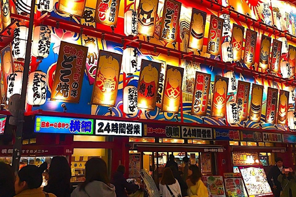 Osaka Shinsekai Street Food Tour - Evening - Booking Information