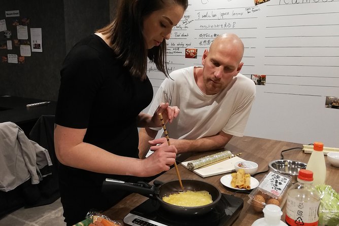 Colorful Japanese Sushi Roll - Enjoying Sushi Rolls