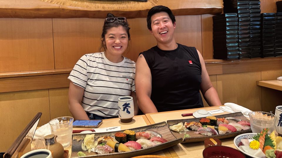 Experience Tsukiji Culture and Food|Sushi & Sake Comparison - Sushi Lunch Experience