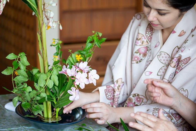 Flower Arrangement Experience With Simple Kimono in Okinawa - Pricing & Additional Information