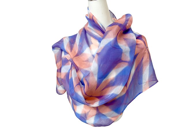 Itajime Shibori Scarf Class - Tools and Fabrics Provided
