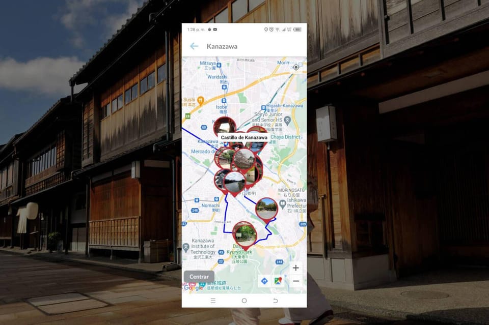 Kanazawa Self-Guided Tour App With Multi-Language Audioguide - Booking Information