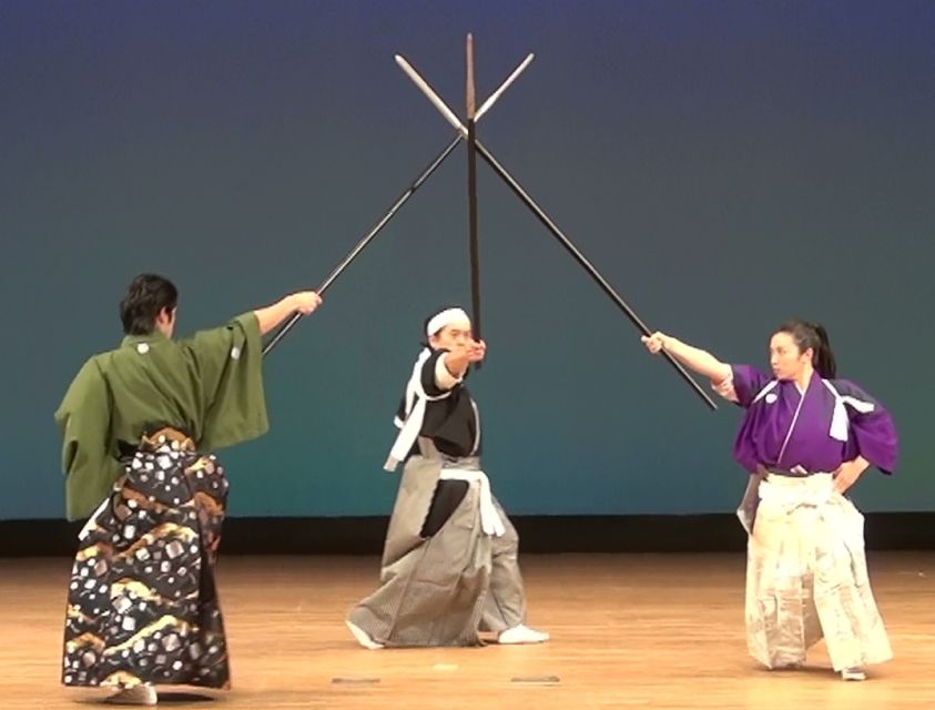 Kyoto: Samurai Kenbu Traditional Sword Dancing Show - Important Information