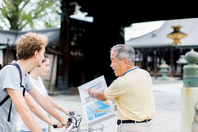 Private Kyoto Back Street Cycling Tour W. Eng-Speaking Guide - End Point Information