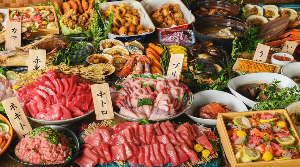 Tokyo Seafood Buffet Restaurant-Iroha, Meal & Tuna Filleting - Inclusions and Extras