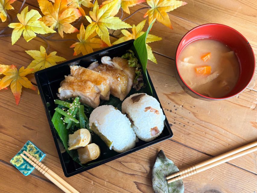 World-Famous Dish Teriyaki Chicken Bento With Onigiri - Additional Information