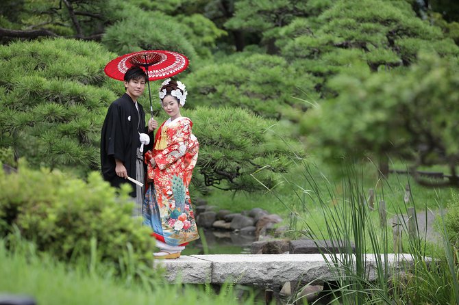 Kimono Wedding Photo Shot in Shrine Ceremony and Garden - Booking and Contact Information