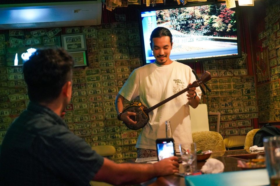Okinawa Bar Hopping Tour With Sanshin Live in Koza - Experience and Important Information