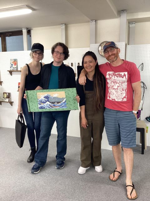 Tokyo : Ukiyo-e Scroll Making Experience - Environment