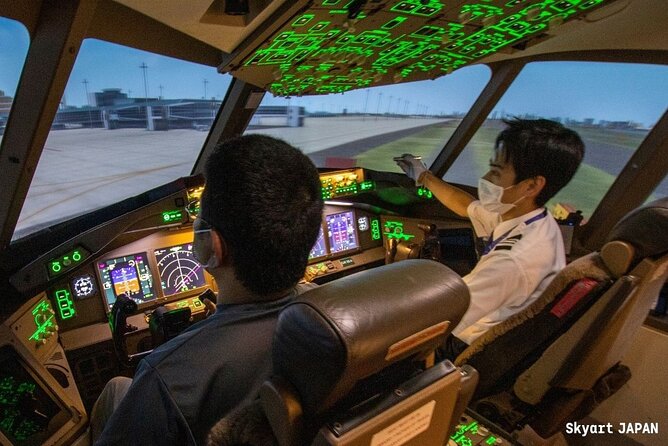 70 Minutes of Flight Simulation Experience in a Real Cockpit! a Must-See for Airplane Lovers - Common questions