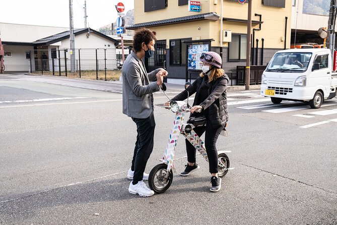 Kinosaki: Rental Electric Vehicles - Hidden Alleyways Route - /90min - Service Offerings