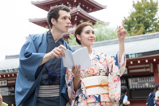 Tokyo Asakusa Kimono Experience Full Day Tour With Licensed Guide - Explore Senso-ji Temple Grounds